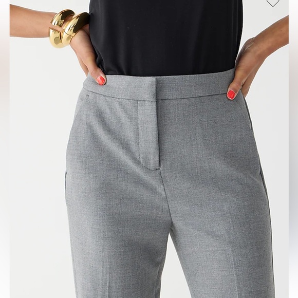 J.Crew - Kate Straight Leg Pant in Four Season Stretch - Picture 2 of 6